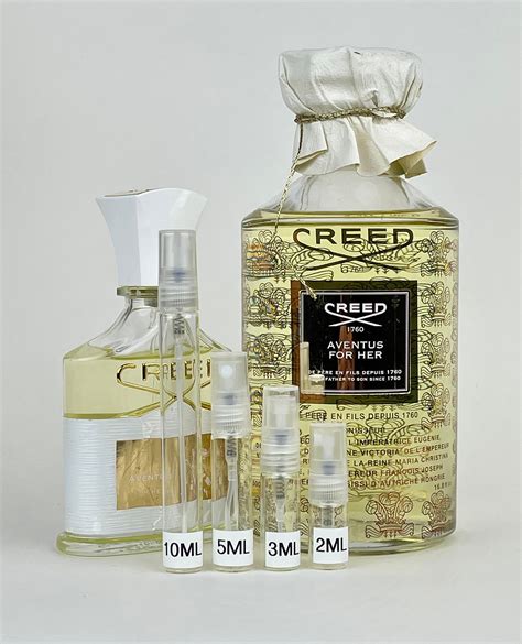 creed women's perfume samples|creed aventus 10ml sample.